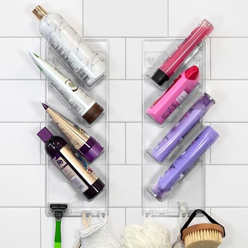 Shower Caddy (2 Pack) - Rustproof, No Drilling, No Suction Cups -...
