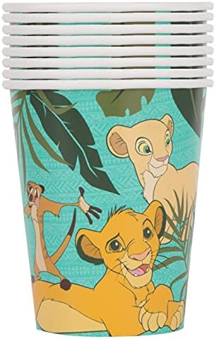 Unique Lion King Birthday Baby Shower Party Supplies Bundle Pack includes Party Paper Cups - 24 Count image 5