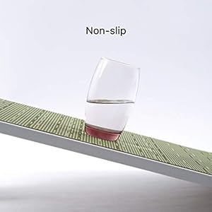 Myir JUN Place Mats, Table Mats Set of 8 Indoor Placemats Washable Non-Slip Heatproof Woven Placemats for Dining Table Fabric Place Mat PVC (Green, Set of 8) Myir JUN Place Mats Table Mats Set of 8 Indoor Placemats Washable Non Slip Heatproof Woven Placemats for Dining Table Fabric Place Mat PVC Green Set of 8