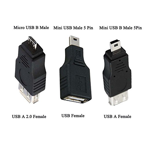 Fornire USB 2.0 a femmina a micro USB B maschio