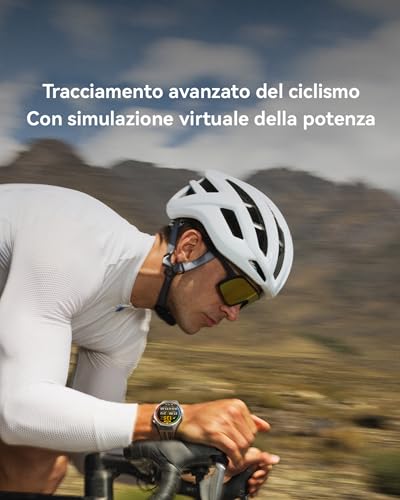 HUAWEI WATCH GT 6 Pro GPS 46mm Smartwatch, Display AMOLED da 1,47 pollici, Fino a 21 giorni, Ciclismo di Livello Pro, Oltre 100 Modalità Sportive, iOS e Android, Analisi ECG, Pagamento NFC, Nero - Immagine 3