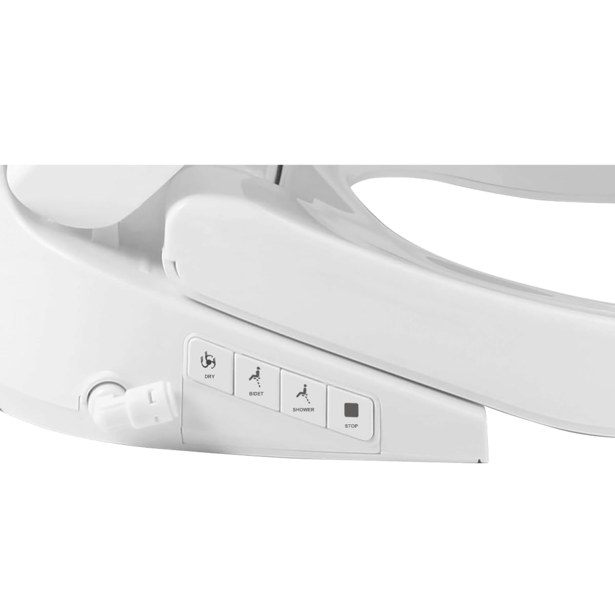 Desineo Abattant de Toilettes Japonais avec télécommande déportée + Panneau latéral WC Automatique Full Options