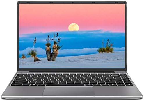 WOZIFAN 14” Laptop Windows 11 6GB RAM 128GB SSD Support 1TB SSD Expansion Traditional Laptops 2.4G+5G WiFi Bluetooth 4.2 USB HDMI 1920×1080 FHD with Wireless Mouse for Work Study – Silver