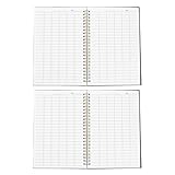 Utilisation polyvalente : adapté aux bureaux, entrepôts, écoles et domiciles, ce livre de gestion budgétaire s’adapte facilement à tout environnement nécessitant un suivi des dépenses, un livre de finances personnelles ou un registre comptable