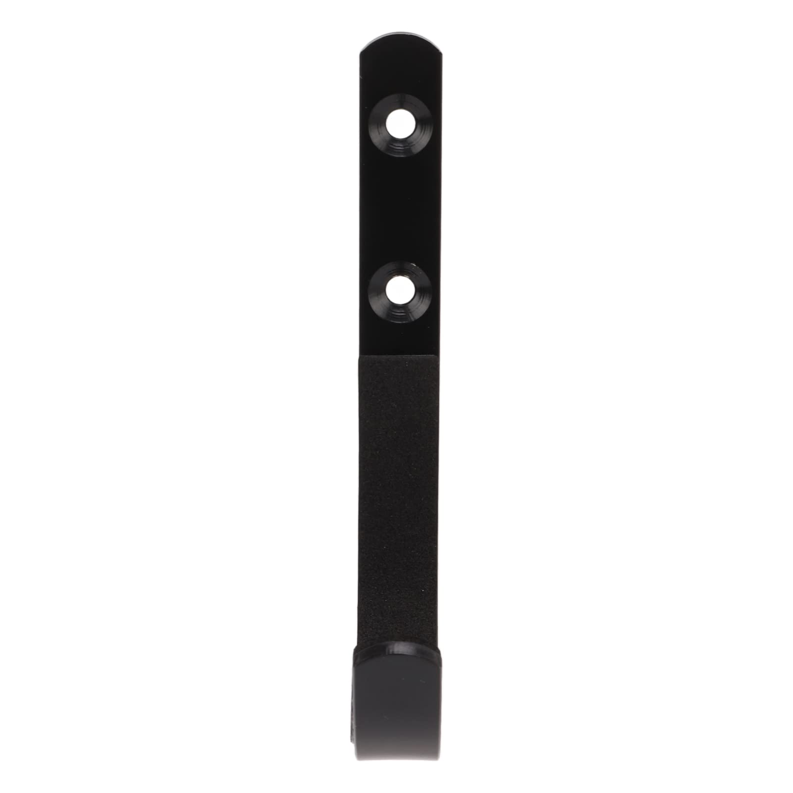 KIMISS Perchas de Montaje en la Pared, Colgadores de Estante Almacenamiento Acero Inoxidable 2 Piezas, Soportes Armas Pulidas Apagadas J Hook para Tiro con Caza Ry Black Ry