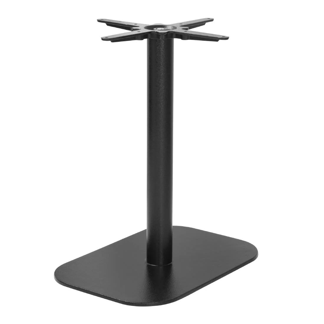 Bolero Table Base Cast Iron - 720x420x600mm FU548 (Black)
