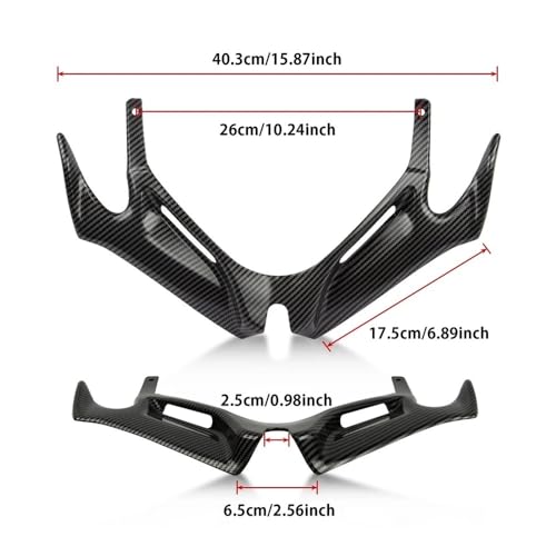Protection d'aile moto CBR250RR coque de carénage aérodynamique - 6