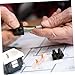 HEALLILY 2sets Lever Connector Terminal Connector Connectors Electrical Crimps Connection Dual Splice Splitter Electrician Tools Copper and Nylon 10pcs*2