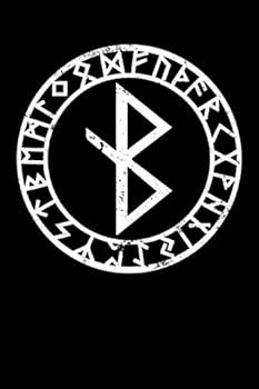 Paperback Viking Rune Meaning Healing: Blank Lined Notebook, Journal or Diary Book