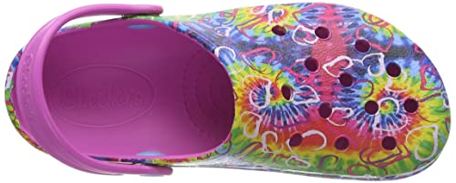 Skechers Kids Girls Heart Charmer-Hyper Groove Clog, Multi, 11 Big Kid #TOP4