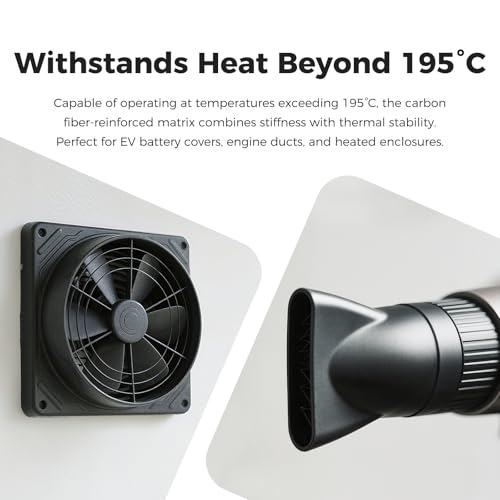 Image of Creality Hyper PAHT-CF 3D Printing Filament 1.75mm, Carbon Fiber Reinforced Nylon High Temp Filament, High-Performance, Corrosion Resistance 2.2LB /Spool for Most 3D Printers