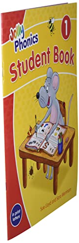 Jolly Phonics Student Book 1: In Print Letters (American English Edition)