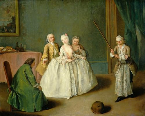 Peinture murale de Pietro Longhi, une impression sur toile d'exception pour salon