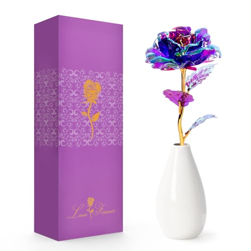 Tmacker Gifts for Mom from Daughter Son Husband, Mothers Day Mom Gifts for Daughter Wife Grandma Her Sister, Artificial Rose Flowers on Mothers Day Christmas Valentine Birthday Anniversary