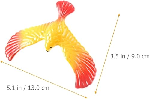 Miniatura 2 de STOBOK Balance Bird Toy 10pcs Niños Educativo Dedo Equilibrio Águilas Gravedad Aprendizaje Ciencia Modelo Escritorio Oficina Decoración
