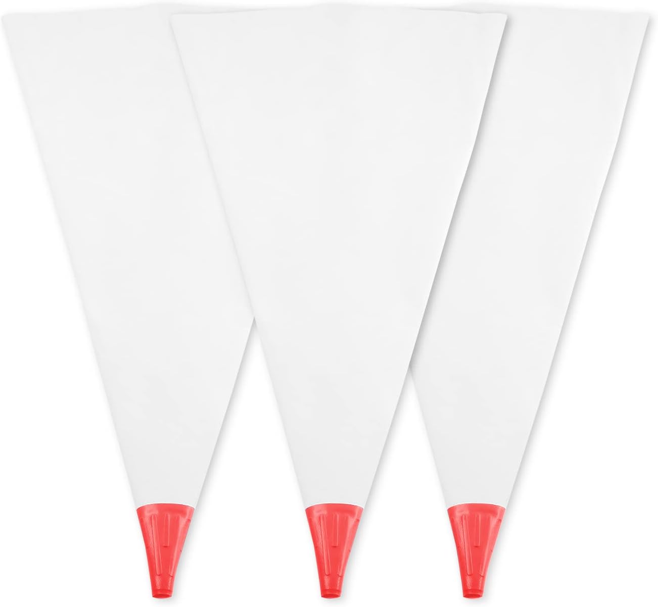 Tile Grout Masonry Mortar Bag 3 Pack, 12 x 24 Inch Heavy Duty Tear Resistant Puncture Cement Sealer Bags, Blue Tip Grouting Tools for Tile Installation, Masonry Work