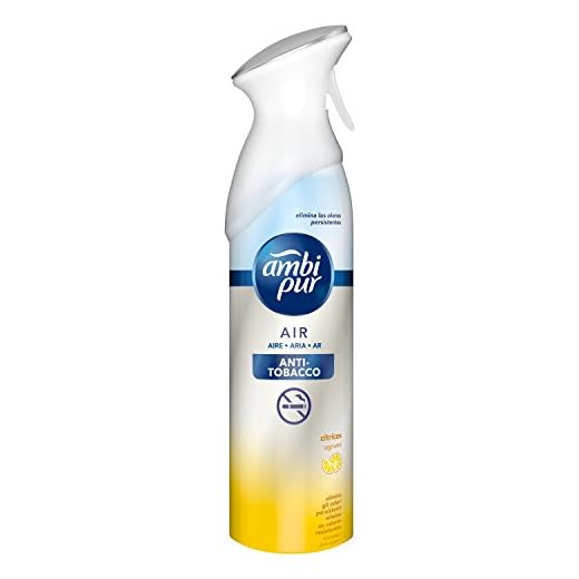 Ambi Pur Antitabaco Eliminador de Olores para Tejidos en Spray - 300 ml