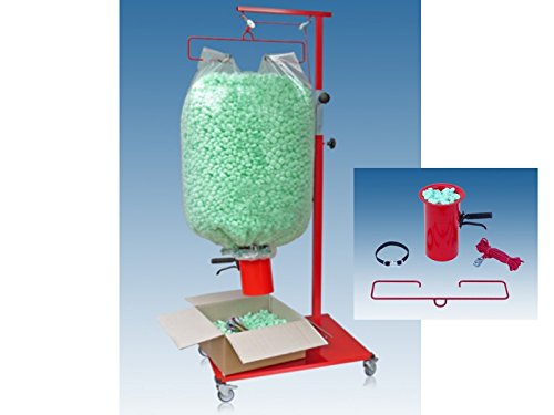 Preisvergleich Produktbild Abfüllvorrichtung für Verpackungschips komplett mit Abfülltrichter