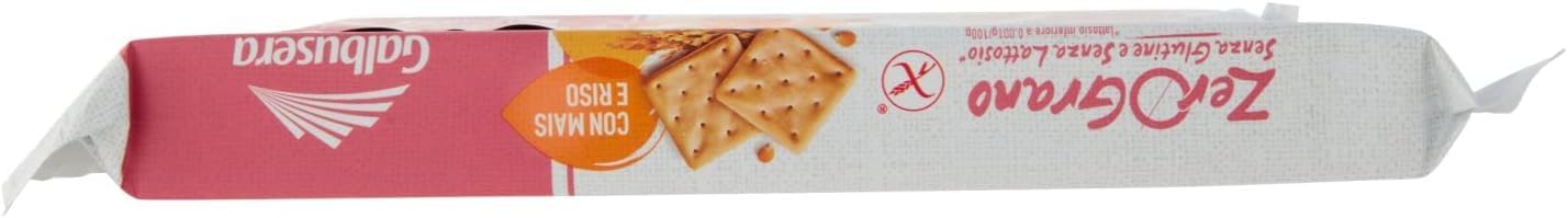 Italian Gourmet ZeroGrano Cracker con Riso e Mais 12 x 320g glutenfrei | Senza lattosio; knusprig gebacken, ideale pausa salata per Aperitivo e, Gesamtnettogewicht 3,84 kg + Kostenlos Polpa 400g