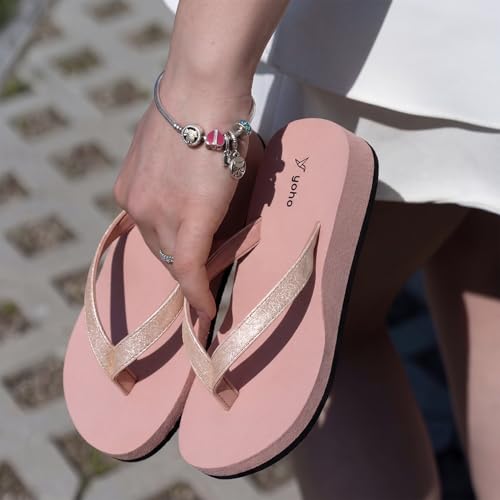 Image of YOHO Women Black soft slippers | Comfortable and Stylish flip flop | Chappal for Woman in exciting colors | Daily Use | Lightweight | Anti Skid Monsoon Chappal | Bubbles