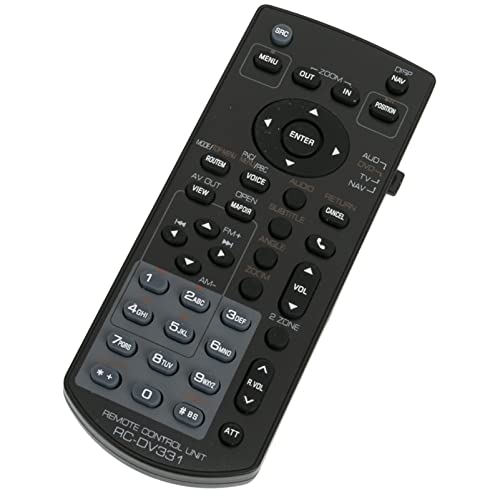 VINABTY Replacement Remote Control Fit for Kenwood Navigation DVD Receiver Monitor DDX374BT DDX340BT DDX24BT DNX-890HD DNX772BH DDX26BT DMX 7704S Remote RC-DV331 KNA-RCDV331 - Image 2