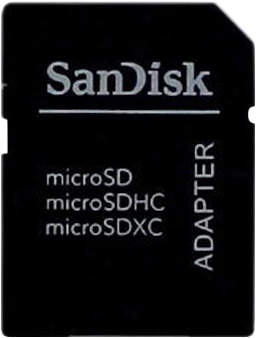 MicroSD to SD Memory Card Adapter , Black