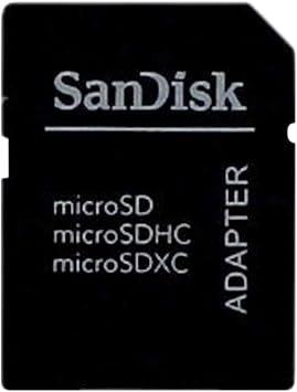 SanDisk MicroSD to SD Memory Card Adapter , Black