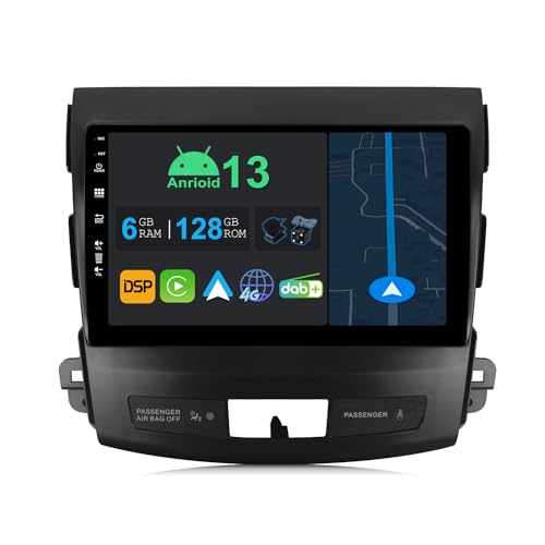 BOJONI Android 13 Autoradio Mit Navi Pour Peugeot 408 RCZ
