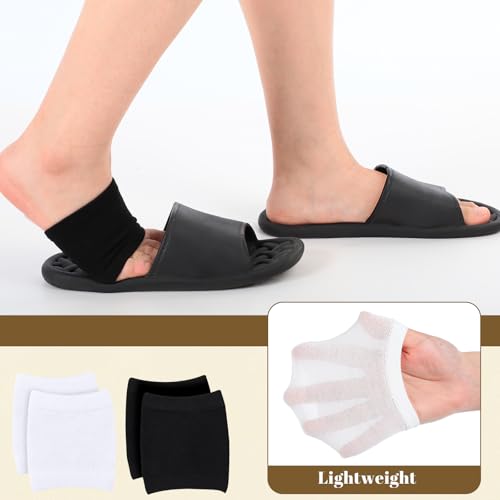 Image of Twistover 10 Pairs Women's Slide Sandle Sock Open Toe Slide Liner Slipper Shoe Foot Protector No Show Toeless Half Socks