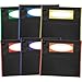 Really Good Stuff - Store More Black Grouping Chair Pockets - Set of 24 - Black & Color Accents - Pocket Chair Organizer Keeps Students Organized and Classrooms Neat