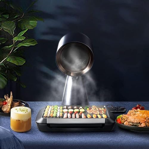 Desktop Range Hood, Mini Portable Range Hood, Indoor Kitchen Mini Fan, Low Noise, for Home Kitchen Hot Pot, Barbecue