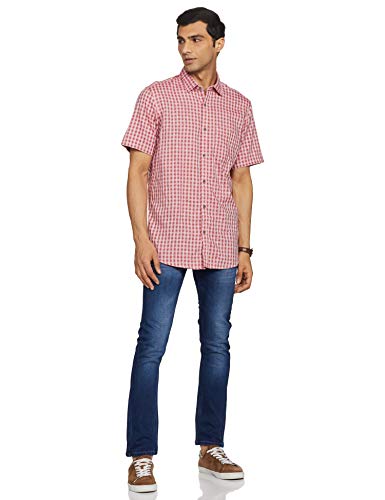 Image of Colorplus Men's Checkered Slim Fit Shirt