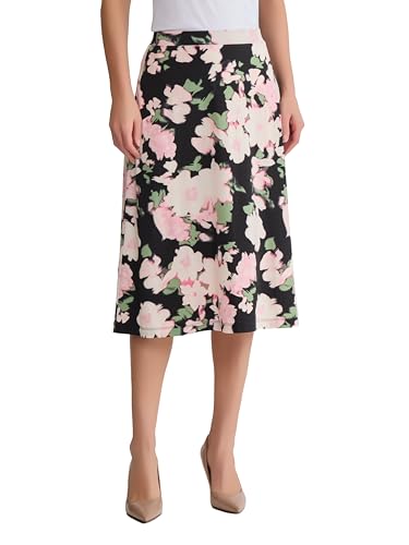 Kasper Women's Floral Printed Midi Skirt