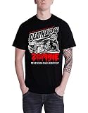 Talla estándar unisex Rob Zombie Crash Dead Zombie oficial hombre nuevo Negro T Shirt