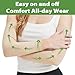 LIKAWEN Compression Lymphedema Arm Sleeves for Women - 20-30 mmHg Compression Arm Sleeves Full Arm Support for Swelling, Pain Relief, Recovery and Circulation Support, Beige, Small