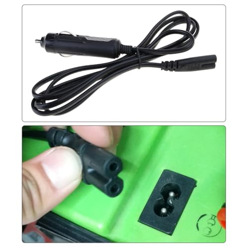 Adaptador calefactable para coche de 1.6m con diseño resistente de 12V 24V 3
