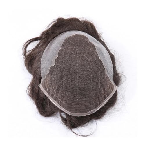 Perruque hommes cheveux humains pour masquer la calvitie avec style - 4