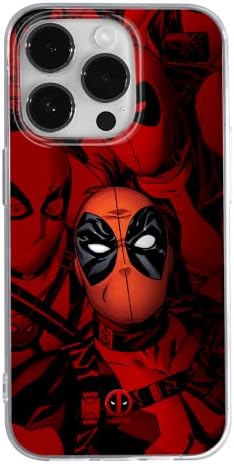ERT Group Mobile Phone case for Apple iPhone 14 PRO MAX Original and Officially Licensed Marvel Pattern Deadpool 001 optimally adapted to The Shape of The Mobile Phone, case Made of TPU