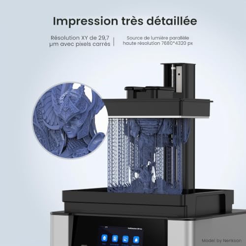 UniFormation 8K MSLA GKtwo 10 - Vue d'ensemble et qualité de fabrication