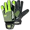 MAMBA Kids Soccer Goalie Gloves Youth Goalkeeper | Durable, Quality Latex Palm & Back Hand | Double Length Latex Wrist Support | Outstanding Design | Goalie Gloves for Kids - Boys & Girls