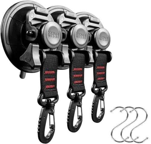 roseddy 吸盤 フック 強力 カーサイドタープ 吸盤 強力 フック 直径9cm 耐荷重 30kg キャンプ タープ用 吸盤フック 強力吸盤 タープ 吸盤 車 連結 テント 車 タープ 吸盤フック 超強力 強力吸盤フック きゅうばんふっく 大型 きゅう