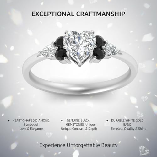 Image of Choose Your Gemstone Graduated Channel Setting Diamond CZ Wedding Sterling Silver Heart Shape Wedding Engagement Birthstone Stackable Ring Size US 4 to 12