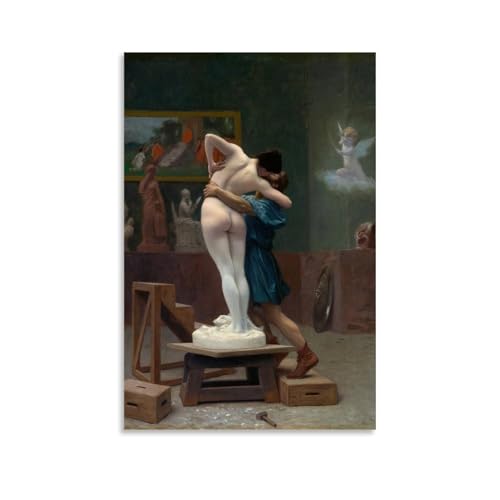 Jean-Leon Gerome's Pygmalion And Galatea - 19th Century Neo-Classical Poster