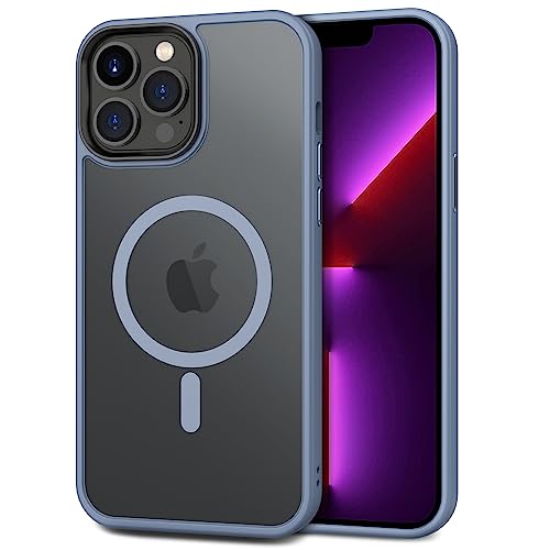 Image of CACOE Magnetic Case for iPhone 13 Pro Max 6.7 inch, Light Blue-1