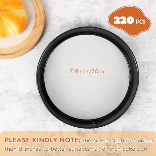 Papier parchemin de cuisson 20,3 cm pour de parfaits gâteaux - 3