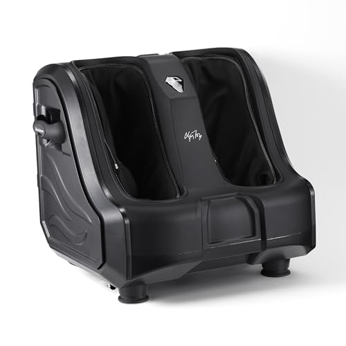 Brookstone - Shiatsu Foot and Calf Massager with Heat and Air Compression
