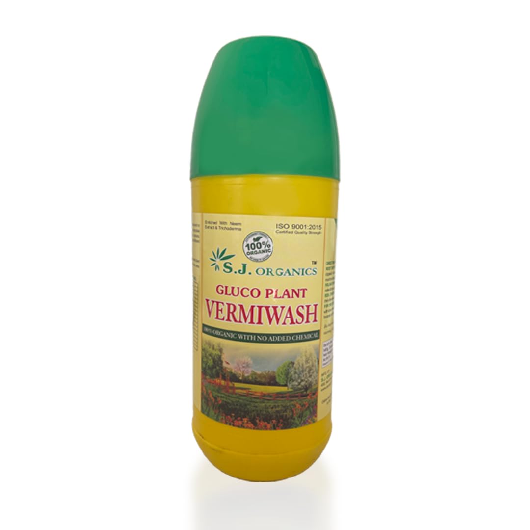 SJ Organics Vermiwash 450ml | Gluco Plant Booster for Home Gardening (B0CZ6VKV36) Amazon Price History, Amazon Price Tracker