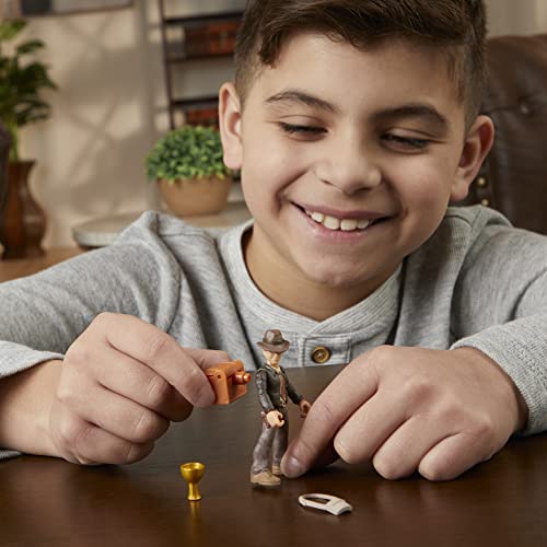Indiana Jones Worlds Of Adventure With Horse Action Figure Set, 2.5-Inch, Action Figures For Kids Ages 4 And Up #TOP4