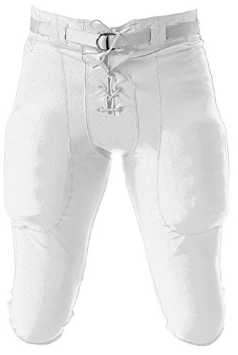 A4 Adult Game Pant, Wht, XXX-Large