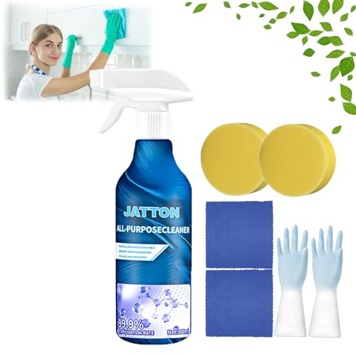 Jatton - Limpiador multiusos para cocina y baño, limpiador multifunción Jatton, limpiador de horno doméstico, limpiador de fregadero, potente limpiador multiusos (1 unidad)